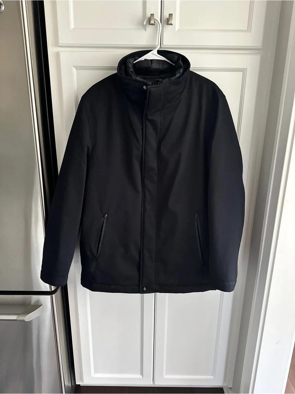 Bugatchi Water Repellent Twill Jacket with Bib Size L